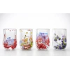 Çift Camlı Çiçekli Bardak Liv470