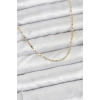 CM 14K Gold Renk Ezme Zincir Model 60 cm Kadın Kolye TJ-BKO10933
