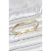 Gold Renk Vip Seri Bileklik TJ-BB8078