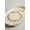 Gold Renk Zirkon Taşlı Messika Model Bileklik TJ-BB8850