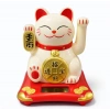 Güneş Enerjili Sallanan Şans Kedisi - Maneki Neko Liv323