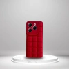 İnfinix Hot 40 Uyumlu Silikon Madlen Case KIRMIZI