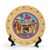 İstanbul Temalı Porselen Dekoratif Tabak 18 Cm Alk5842