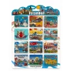 İstanbul Temalı Silikon Buzdolapı Süsü Magnet 12Li Set Alk5806