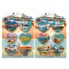 İstanbul Temalı Silikon Buzdolapı Süsü Magnet 6Lı Set Alk5805