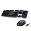 Kablolu Oyuncu Klavye Mouse Set Led Q Siyah H837Q