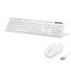 Klavye Ve Mouse Seti - Beyaz KM8520