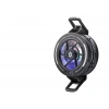 Manyetik Klipsli Telefon Soğutucu Fan Rgb Isı Göstergeli Siyah SL70