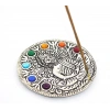 Metal 7 Çakra ( Chakra ) Buda Tütsülük Ksk2175