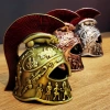 Metal Dekoratif Şövalye Miğferi - Tarihi Tasarım - 10x5 cm