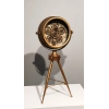 Özel Tasarım Metal  Çarklı Masa Saati Alk5129