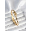 Pirinç Gold Renk Kadın Kelepçe Bileklik - TJ-BB7975