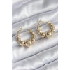 Pirinç Gold Renk Kadın Küpe - TJ-BKP8263