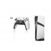 Pro Retro Oyun Konsolu Hdmı Çift Gamepad Seti 128 Gb Hafıza Kartlı 2.4G Kablosuz Beyaz GS5
