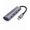 Type-C Hub Pd Usb 3.0 Usb-C 5 Port 60W Gri HDX7895