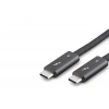 Type-C Thunderbolt 5 120 Gbps 240W 16K 60 Hz Şarj Ve Data Kablosu 1 M Siyah HDX7891
