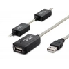 Usb Uzatma Kablosu 30 M - Silver Siyah HDX7525