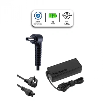 19V 4.74A 4.0 * 1.35mm 90W HP İçin Laptop Adaptör