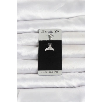 316L Cerrahi Çelik Kuyruk Model Göbek Piercing TJ-PR1382
