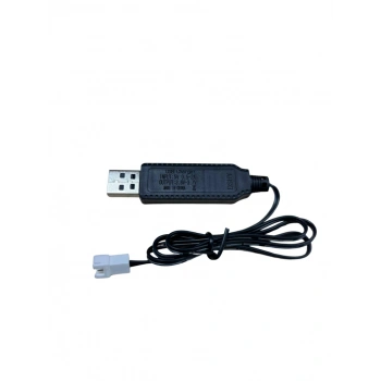3.7V Li-ion SM-2P Soket Oyuncak Bataryası USB Şarj Kablosu