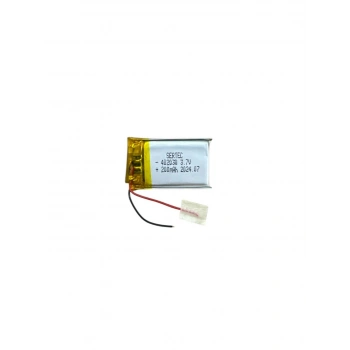 402030 3.7V 200mAh Li-Polymer Pil (Devreli/1.5A)