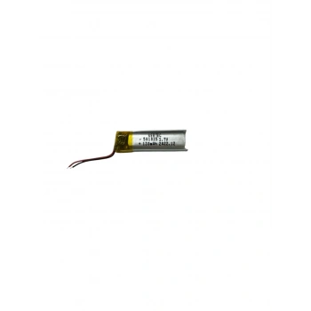 501035 3.7V 130mAh Li-Polymer Pil (Devreli/1.5A)