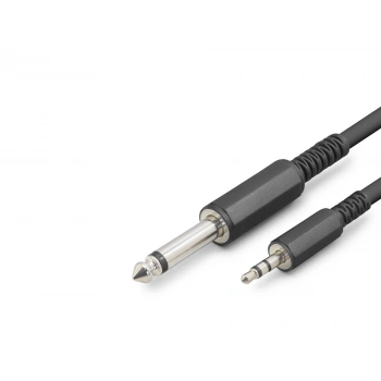 6.35Mm To 3.5Mm Gitar Kablosu 3 M - Siyah HDX1077
