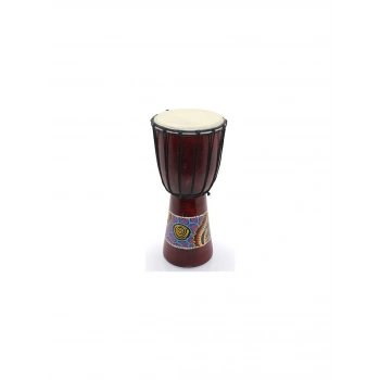 Batikli Ahşap Darbuka 30 cm 3