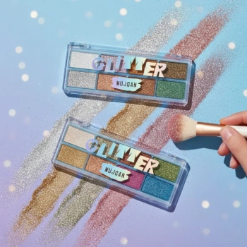 8 Renk Yaz Glitter Far Paleti - 2li Set
