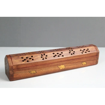 Ahşap Maun Tabut Tütsülük Ksk3109