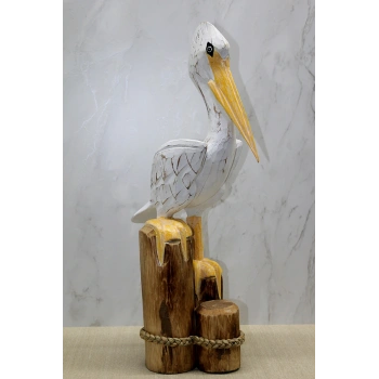 Ahşap Pelikan 60 Cm 3Okas-7