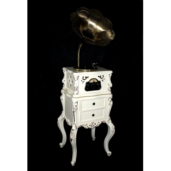 Ayaklı Plak Ve Cd Çalar Gramafon Alk1607