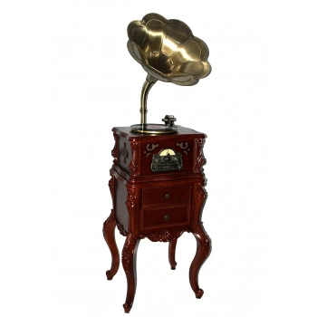 Ayaklı Plak Ve Cd Çalar Gramafon Alk1608