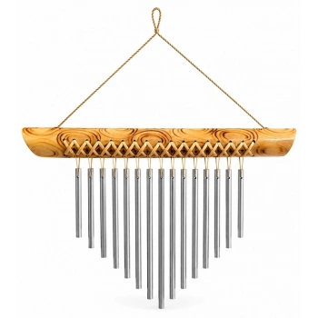 Bambu Metal Çubuklu Rüzgar Çanı No:1047
