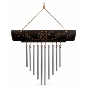 Bambu Metal Çubuklu Rüzgar Çanı No:1048