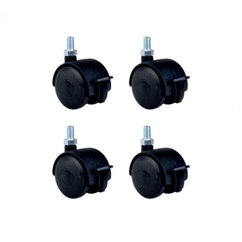 Büyük Plastik Vidalı Frenli - 50MM HKS129 - 4 Adet
