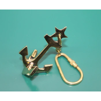 Çapalı Pirinç Anahtarlık 2475B