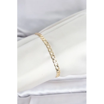 CM 14K Gold Renk Halka Zincir Model Kadın Bileklik TJ-BB8287