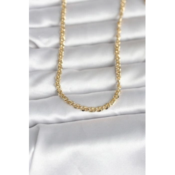 CM 14K Gold Renk Zincir Model 60 cm Kadın Kolye TJ-BKO10993