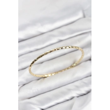 CM Gold Renk Kesim 65 mm Bilezik TJ-BB8619