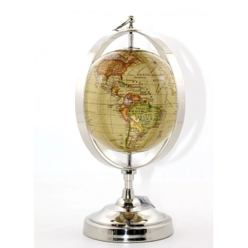 Dekoratif Dünya Küre 4111-PW