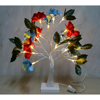 Dekoratif Ledli Çiçek