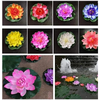 Dekoratif Yapay Lotus Çiçeği