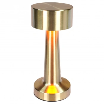 Dokunmatik Dekoratif Masa Lambası 1800 Mah 60 Lümen Gold SLM9066