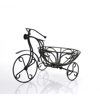 Ferforje Dekoratif Bisiklet Çiçeklik ST00077