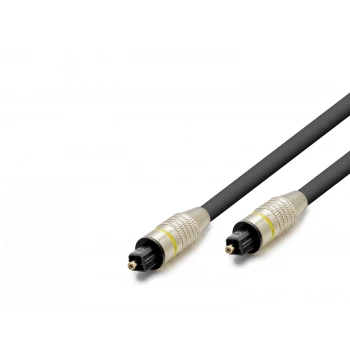 Fiber Optik Ses Kablosu 1.5 m Siyah HDX7804