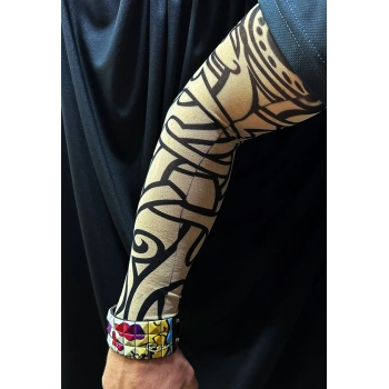 Giyilebilir Kol Dövmesi 3D Baskılı 2 Adet - Model 12