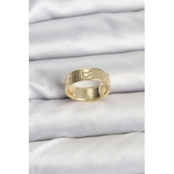 Gold Renk Model Kadın Yüzük TJ-BYK3910