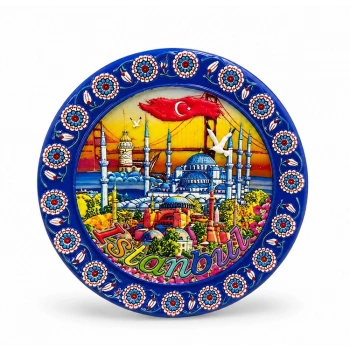 İstanbul Temalı Seramik Magnet Alk5851