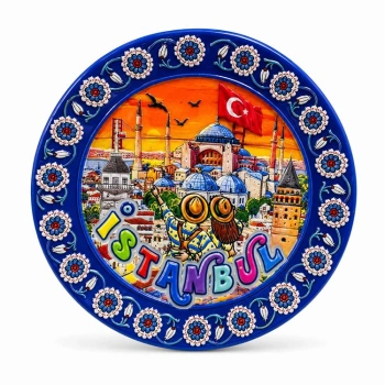 İstanbul Temalı Seramik Magnet Alk5855